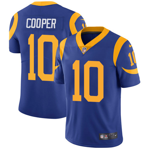 Nike Rams #10 Pharoh Cooper Royal Blue Alternate Men's Stitched NFL Vapor Untouchable Limited Jersey